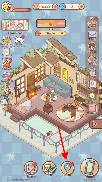 Die Map von My Leisure Time
