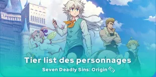 Tier list Seven Deadly Sins: Origin