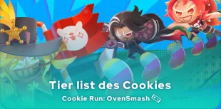 Tier list Cookie Run: OvenSmash