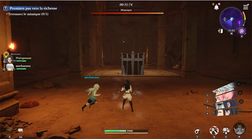 Jouer en multi sur 7DS: Origin