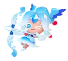 Blue Slushy Cookie