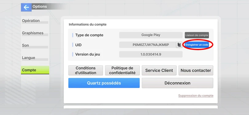Récupérer les codes Heavenhells, étape 3
