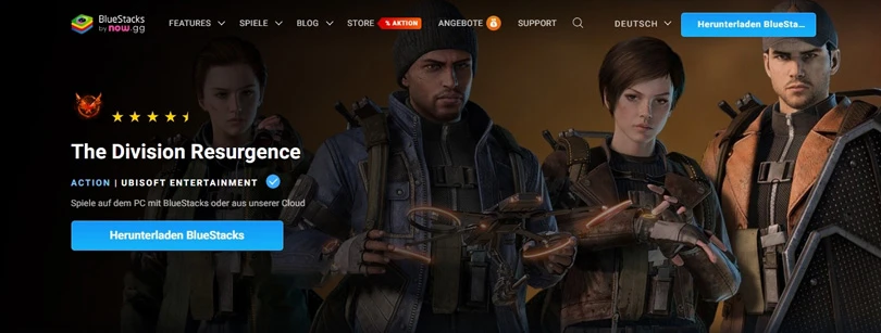 spiele The Division Resurgence auf PC mit BlueStacks