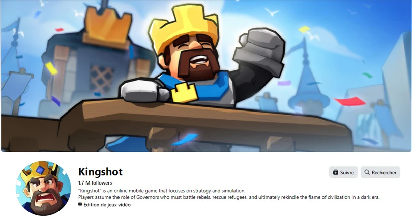 Kingshot-Codes auf Facebook abrufen