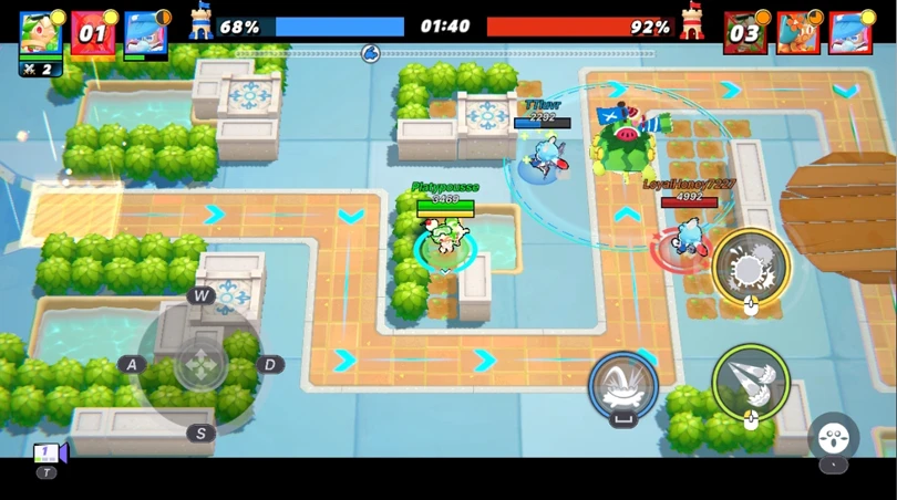 Ein Blick auf das Spielgeschehen zur Veröffentlichung von Cookie Run: OvenSmash