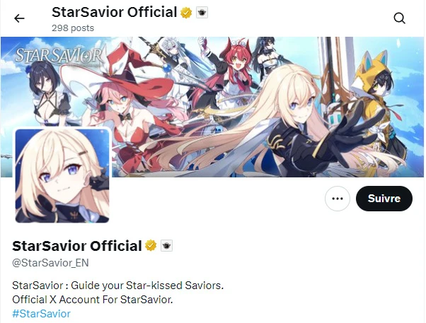 Star Savior Codes auf Twitter