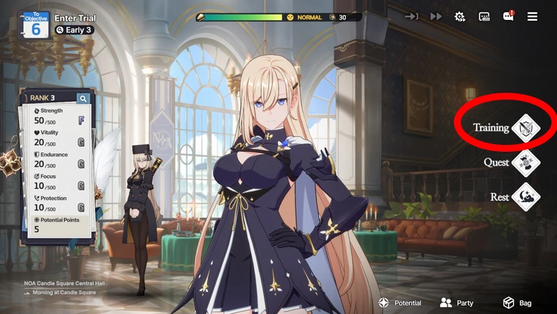 Training im Star Savior Guide für Anfänger