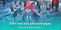 Tier list Neverness to Everness