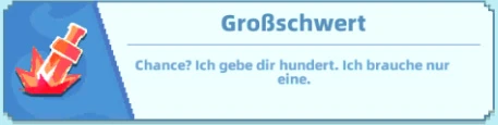 Infos zum Dicero Großschwert Build 