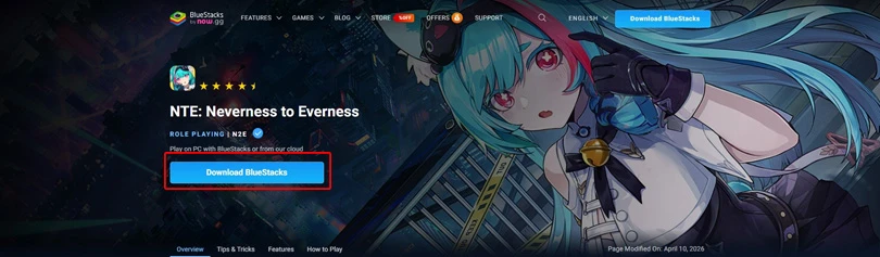 Play NTE on PC with BlueStacks