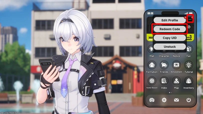 NTE codes settings