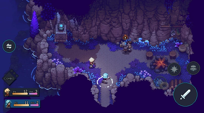 Gameplay zur Ver&ouml;ffentlichung von Sea of Stars auf Mobilger&auml;ten