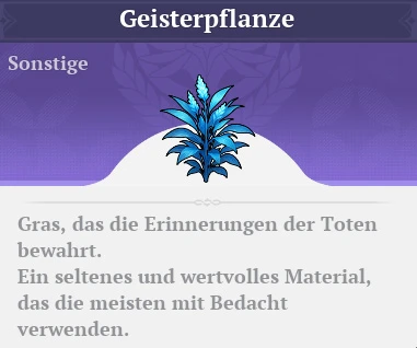 Infos zur Geisterpflanze in 7DS: Origin