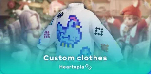 Heartopia custom clothes