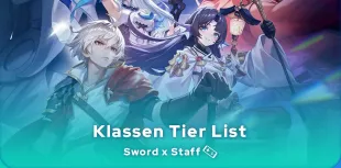 Sword x Staff Tier List