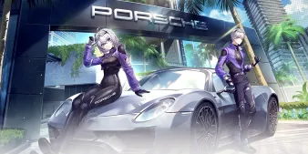 Collab Neverness to Everness x Porsche