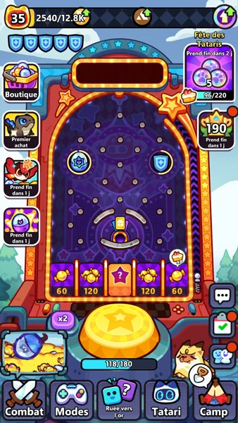 Der Flipperkugel im Clash of Critters Anfänger Guide