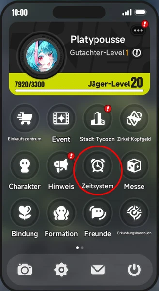 Ändere die Spielzeit, um den NTE Kopfloser Reiter