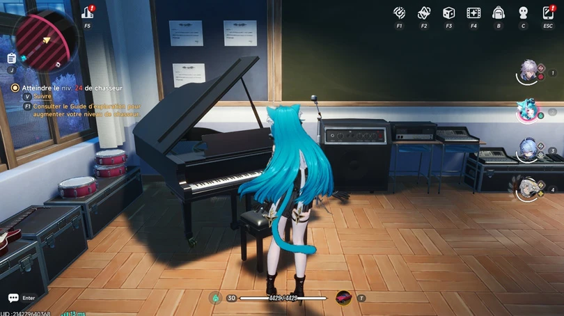 Piano Einsamer Spieler NTE