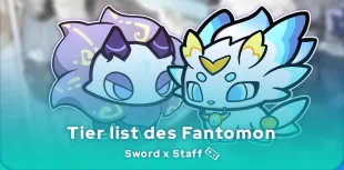 Tier list Fantomon Sword x Staff