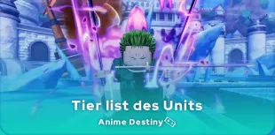 Tier list Anime Destiny
