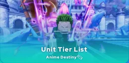 Anime Destiny tier list