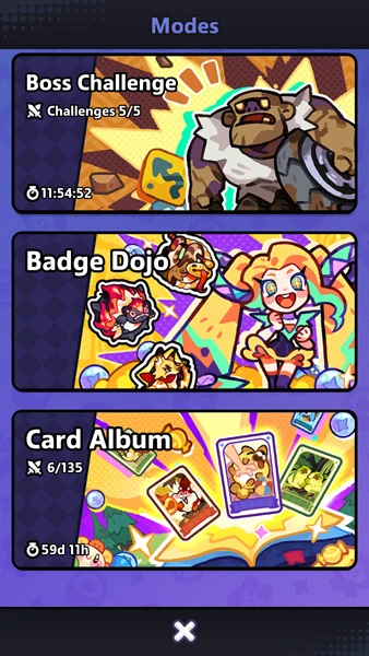 Game modes for the Clash of Critters evolution