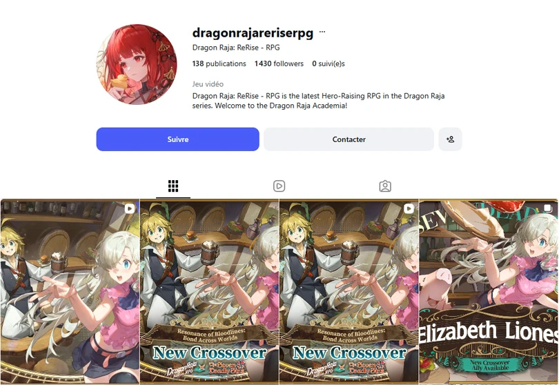Get Dragon Raja: ReRise codes on Instagram