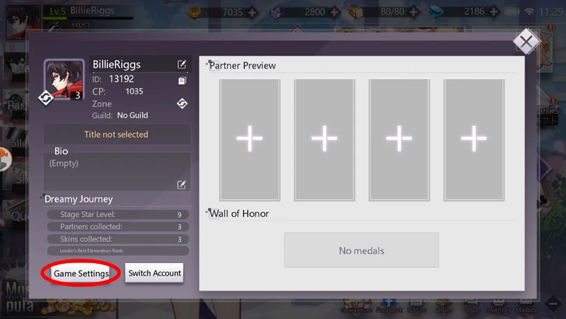 Illusion Connect: Re codes game settings