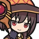 Megumin compagnons Sword x Staff