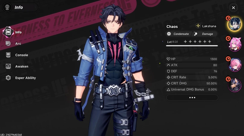 Introduction to the Neverness to Everness Lacrimosa build