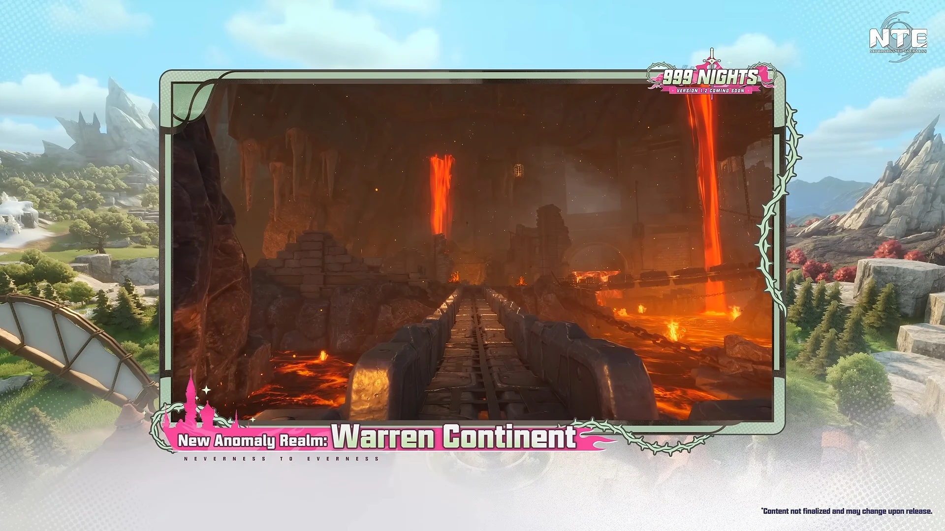 Warren Continent Neverness to Everness Version 1.2 Update