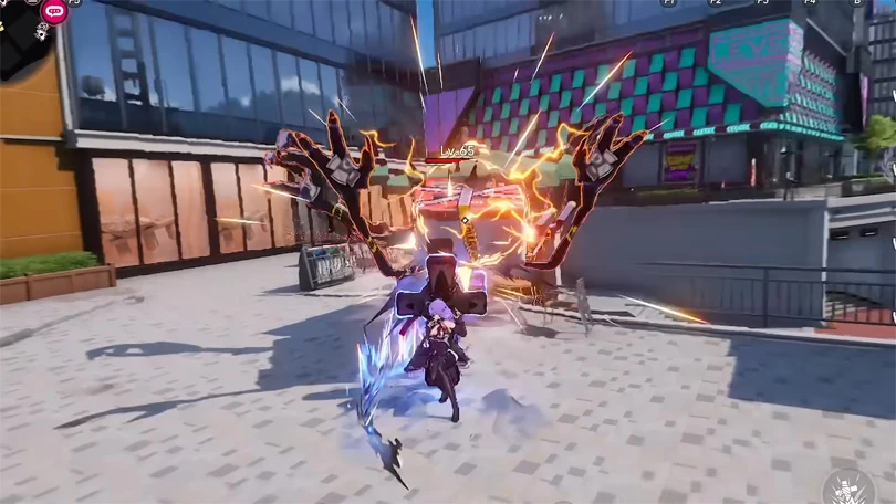 Gameplay for the Neverness to Everness Fadia build