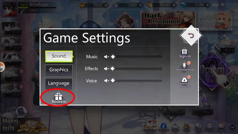 Redeem Illusion Connect: Re codes