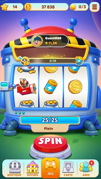 Carnival Tycoon free spins for the spin