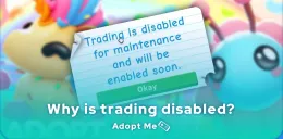 Trading disabled in Adopt Me