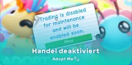 Handel deaktiviert in Adopt Me