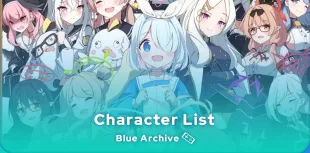 Blue Archive characters