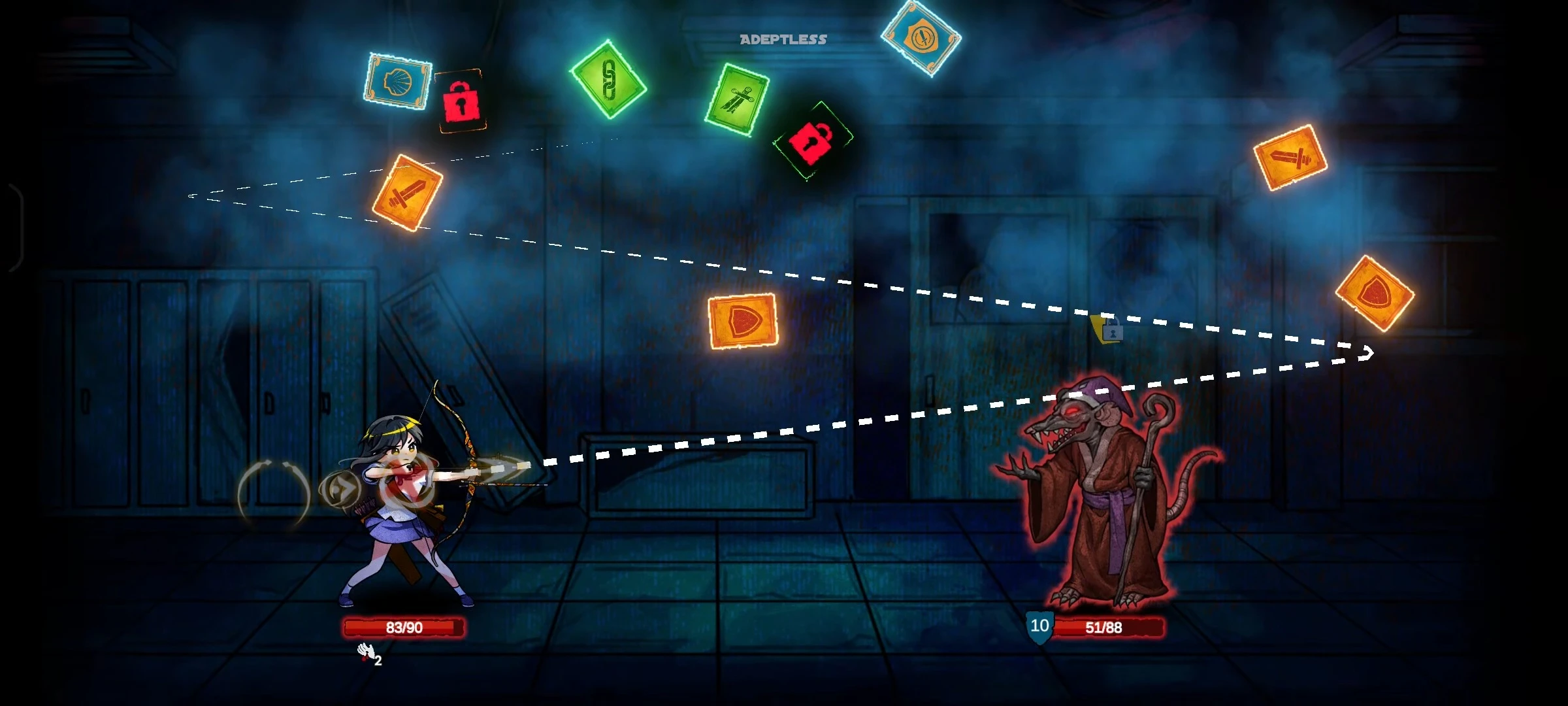 Deck-Building in Midnight Study Mobile