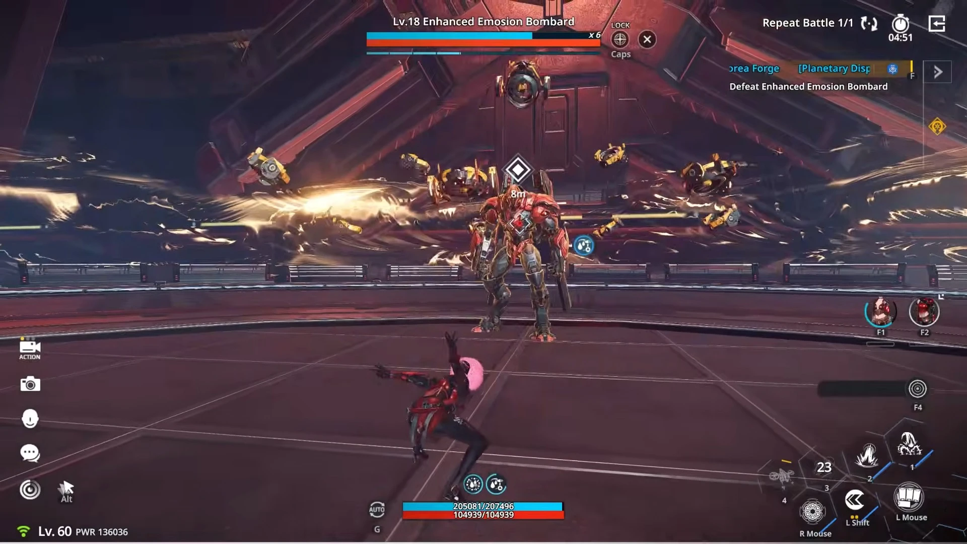 Gameplay of Ares: The Iron Vanguard Pre-Registration