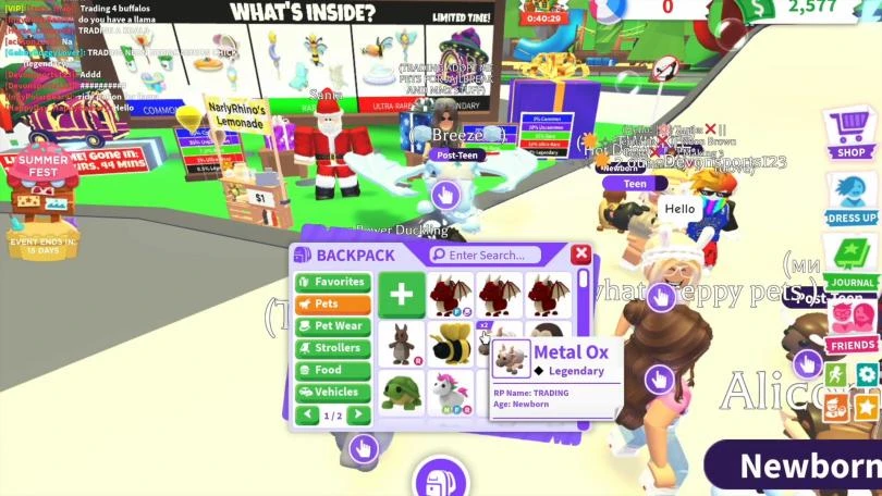 HTT Pets in Adopt Me