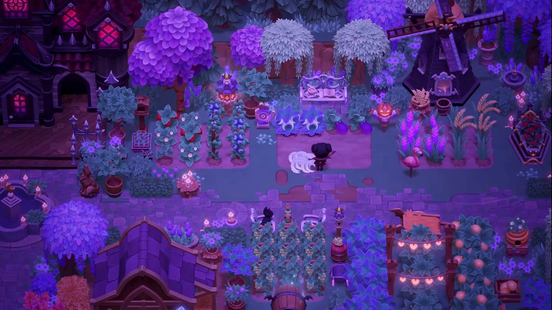 Farming gameplay for the release of Moonlight Peaks
