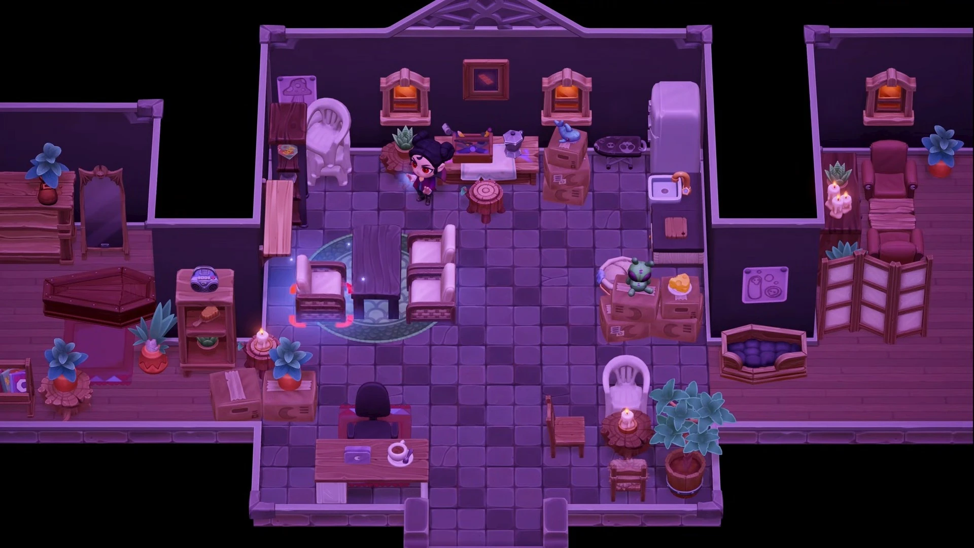Gameplay in Moonlight Peaks