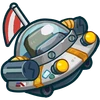 Vaisseau spatial Chasse au Trésor Clash of Critters