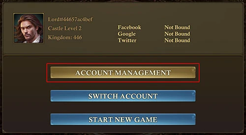 link your guns of glory account