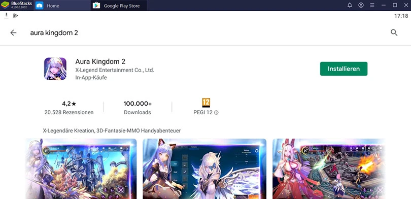 installieren  Aura Kingdom  2 auf pc