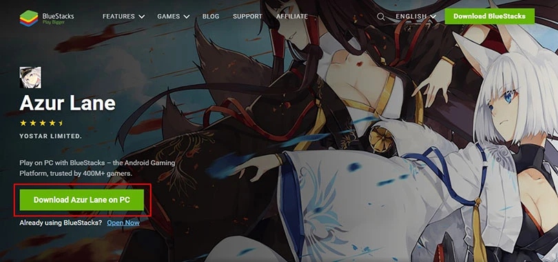 download android emulator azur lane