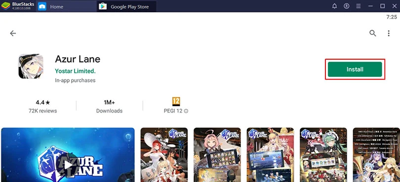 install azur lane on pc