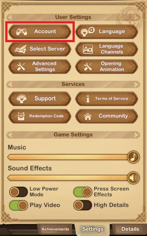 recover its progress from mobile to pc