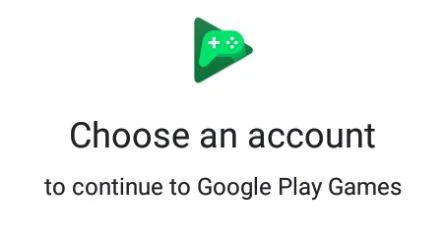 select your google account